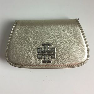Tory Burch Britten Crossbody Bag Gold / Silver