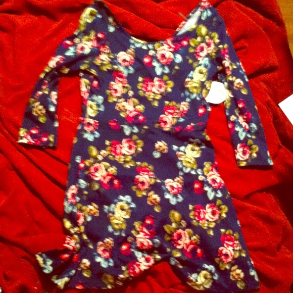 NWT Classic Knee length Floral print dress.