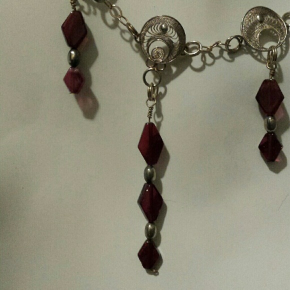 Sterling & Garnet Suite. C-14 - Picture 2 of 4