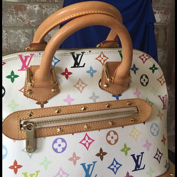 Authentic LV Alma Mulicolor - Picture 4 of 8