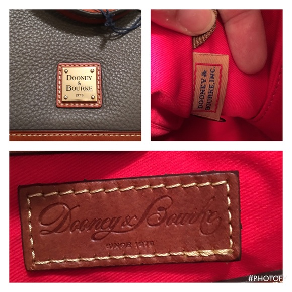 🚫SOLD NWT Dooney & Bourke Leather Zip Satchel! - Picture 3 of 4