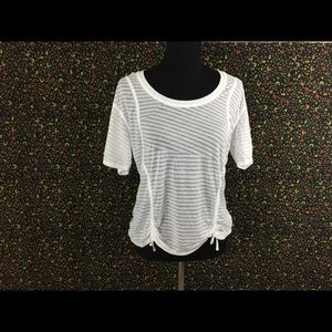 NWT White Lucy Athletic Tee