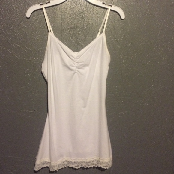 A white tank top