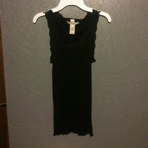 A black tank top