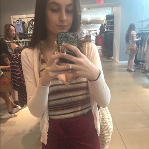 Free People Crochet Tank