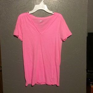 A pink shirt from merona clothing line