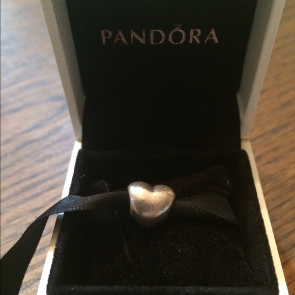 Authentic Pandora Bead Heart in Used Condition