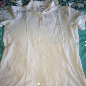 Vineyard Vines White Polo