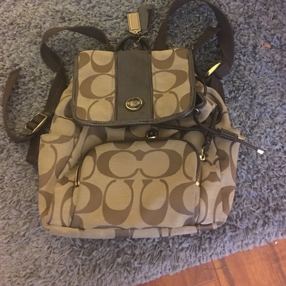 Real coach backpack