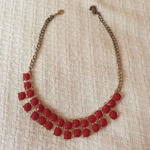 Red Statement Necklace