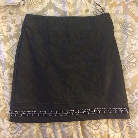 Romeo and Juliet couture faux leather skirt size S