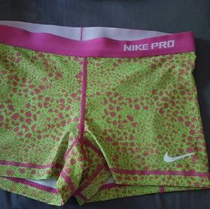 Women's Nike pro shorts