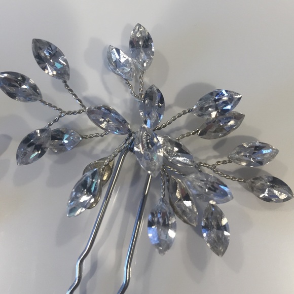 Crystal hair accessories