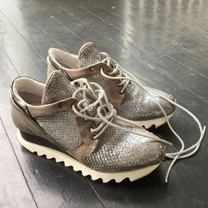 A.s. 98 gray and black shoes.