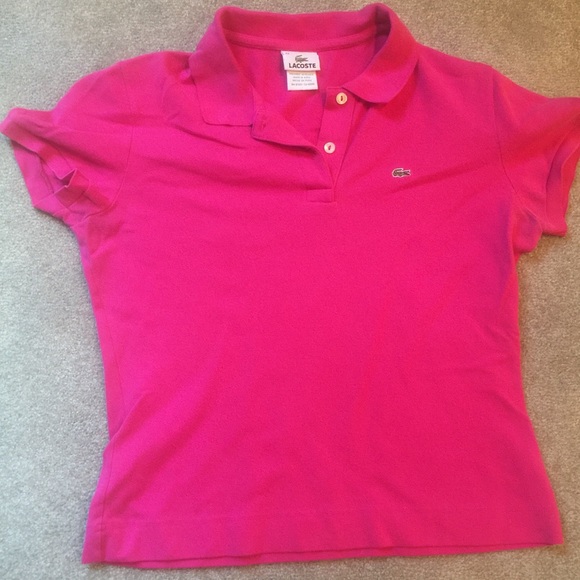 Lacoste Pink Polo