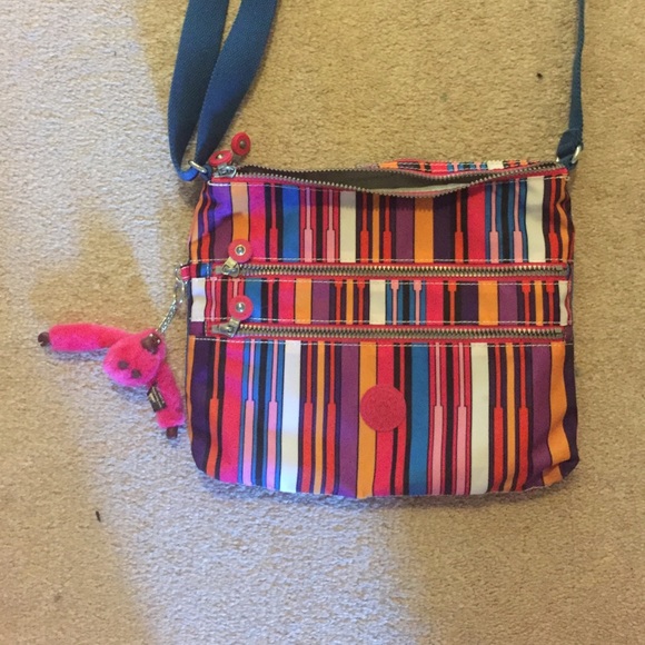 Kipling Striped Purse