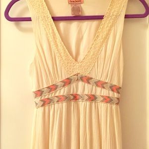 ** Moving sale! Lacey maxi with bright detail!