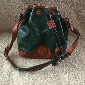 Dooney and Bourke green leather purse