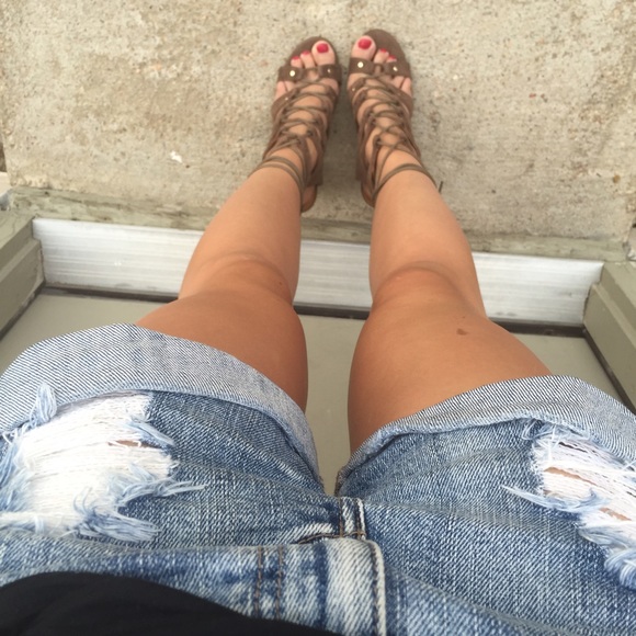 FINAL PRICE Scarlett • Lace Up Heeled Sandal - Picture 3 of 4