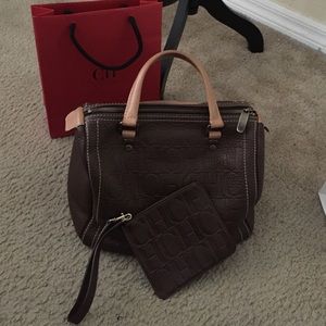 Carolina Herrera Brown Wrislet
