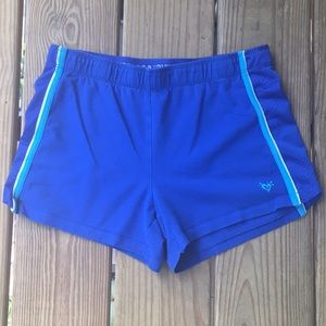 Girl's Blue Justice Gym Shorts