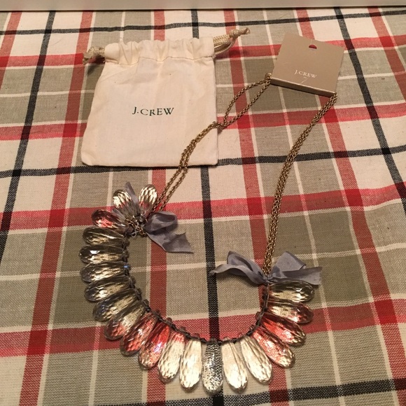 J crew crystal style necklace NWT