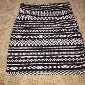Aztec print enchiladas skirt