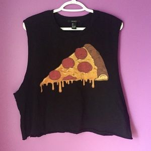🍕Pizza muscle tank Forever 21