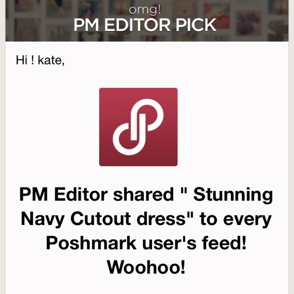 PM Editor Pick! ⭐️ Huge Sale!! Navy Cutout dress - Picture 5 of 8