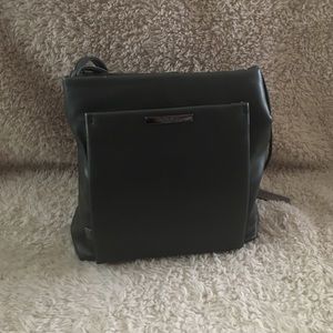 Nine West gray leather purse