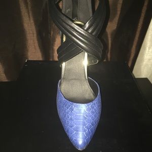 Blue n black size 7.5