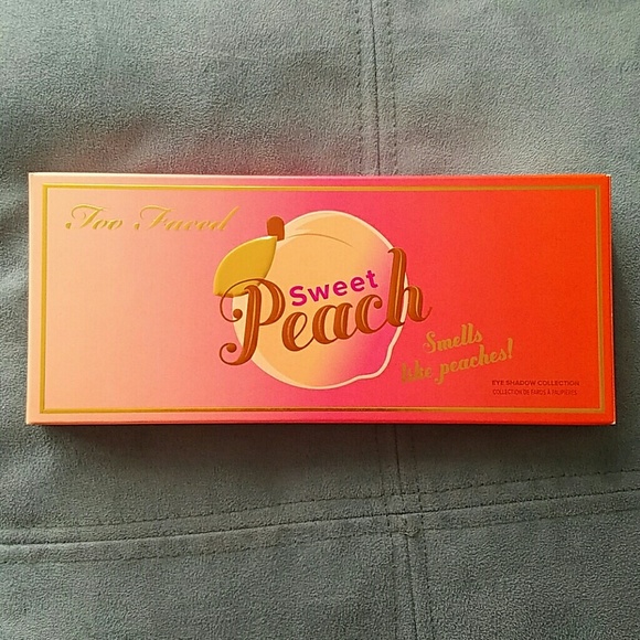 Sweet Peach Too Faced palette!!
