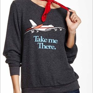Wildfox Take Me There Beach Jumper