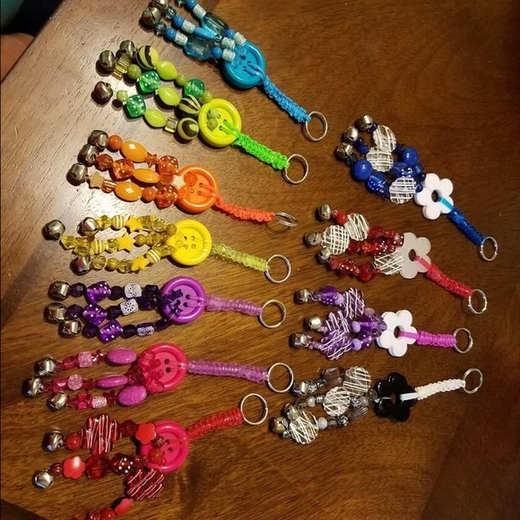 BEADED KEYCHAINS