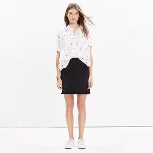Madewell hideaway fringe skirt