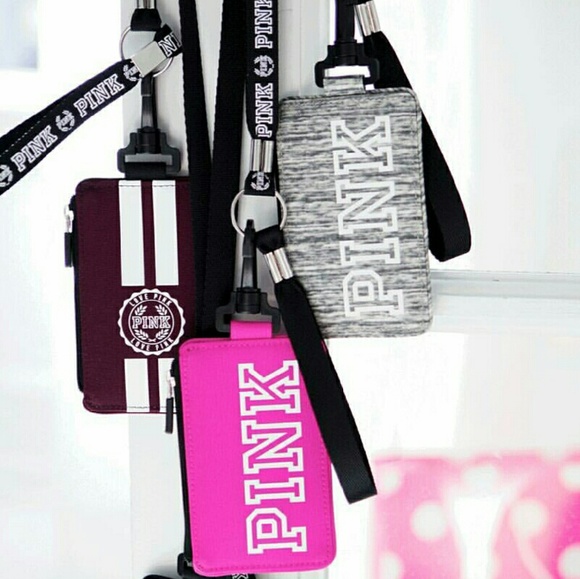 PINK lanyard