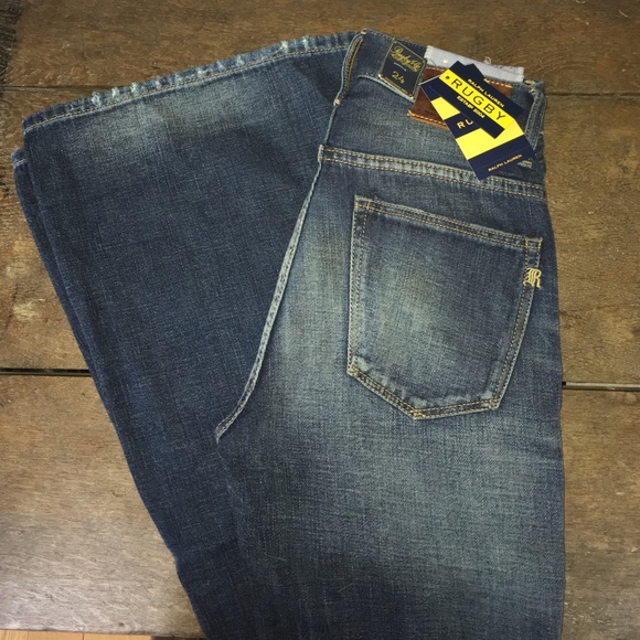 NWT Ralph Lauren Rugby Wide Leg Jean Size 24