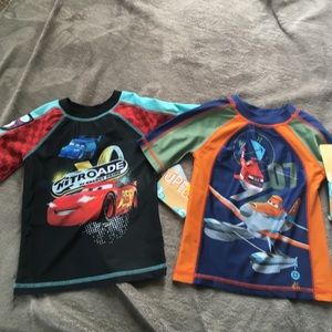 Set of Disney Swim Shirts
