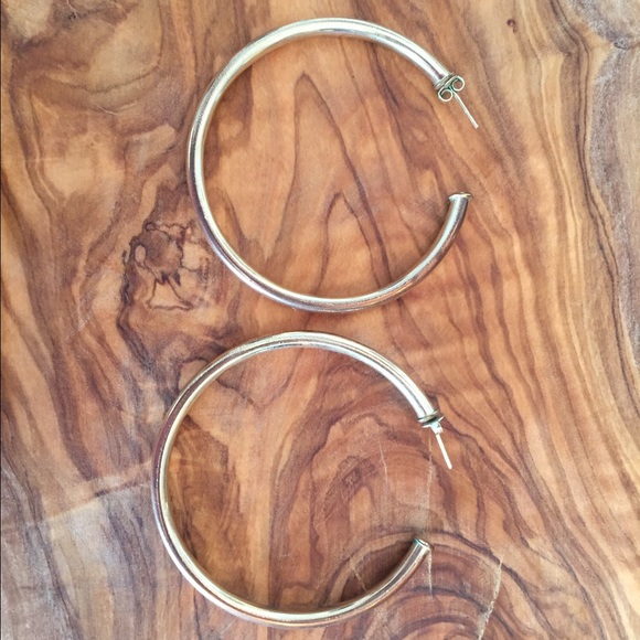 Gold Sheila Fajl Hoops