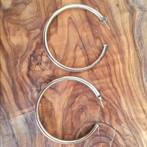 Gold Sheila Fajl Hoops