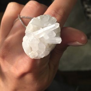 Crystal Rock Ring