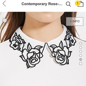 ISO FOREVER 31 ROSE COLLAR BLOUSE