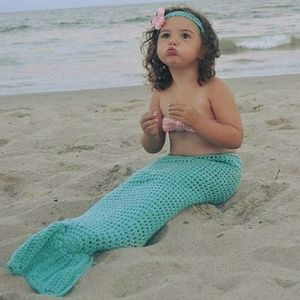 Crochet mermaid set
