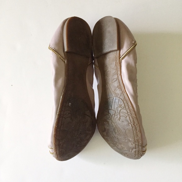 Faux Leather Zipper Flats - Picture 2 of 2