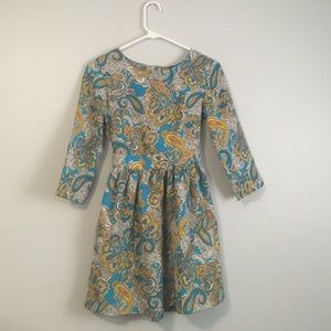 Blue paisley H&M dress