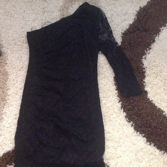 Black lace Express dress
