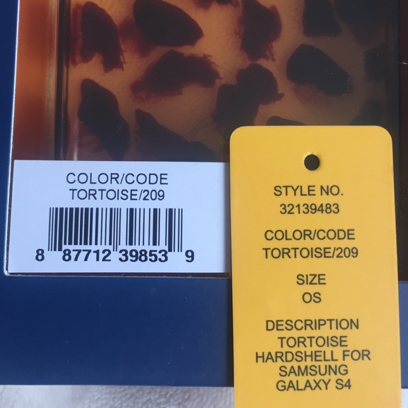 ❌SOLD❌ Tory Burch Tortoise Samsung Galaxy S4 Case - Picture 4 of 4
