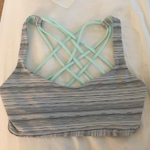 Lululemon Free To Be Wild Sports Bra, size 6