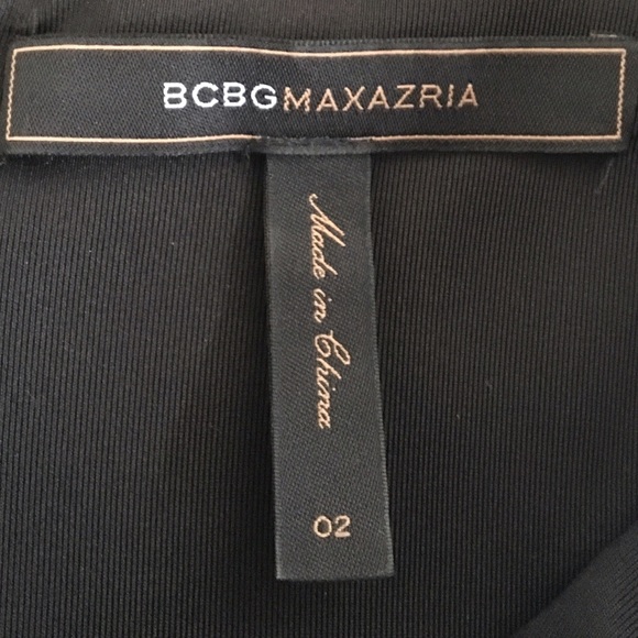 BCBG MaxAzria Black & Pewter Party Dress - Picture 3 of 4