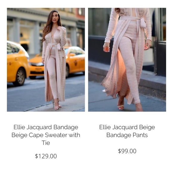 New 2piece Balmain inspired Bandage jacket & pant - Picture 5 of 5